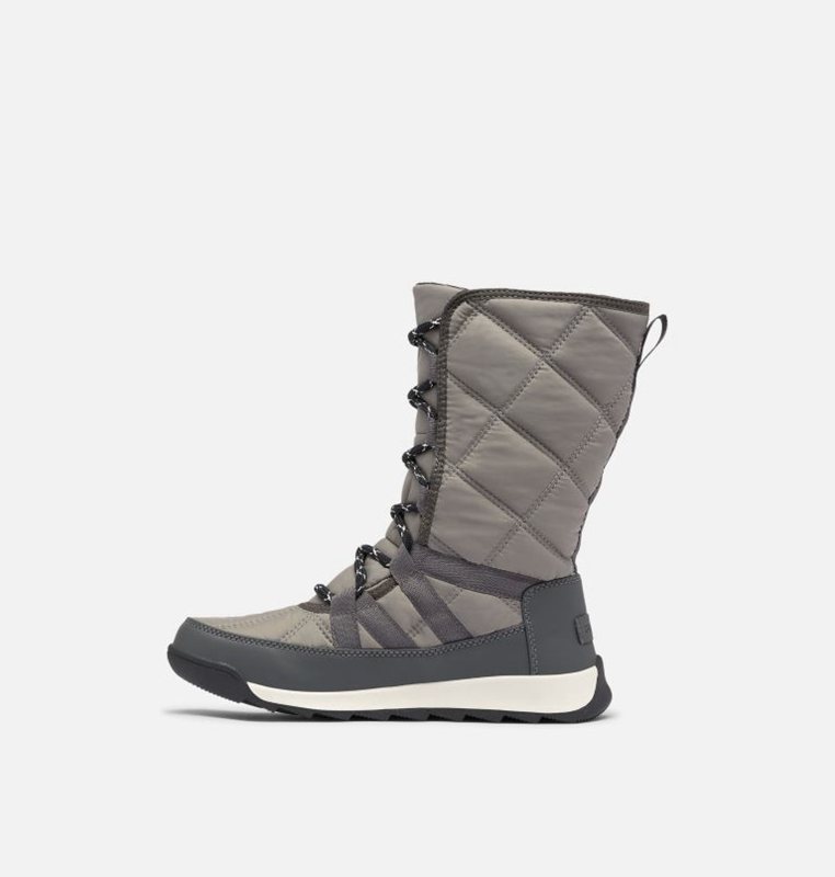 Womens Snow Boots Grey - Sorel Whitney™ II Tall Lace Low - 429658-OJU